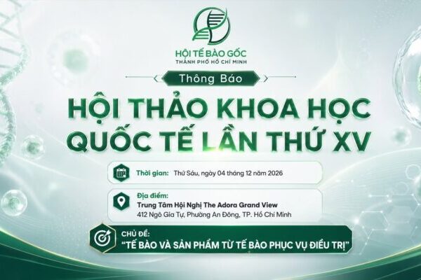 Poster hội thảo khoa học quốc tế lần XV ngày 04 tháng 12 năm 2026 tại The Adora Grand View