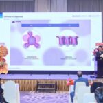Diễn giả trình bày slide về định nghĩa organoid tại Hội nghị khoa học lần XIV